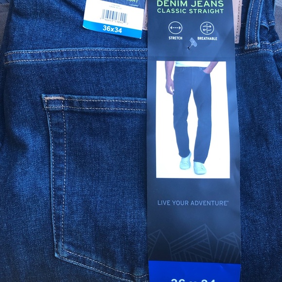 Eddie Bauer men denim jeans classic straight - Picture 2 of 2